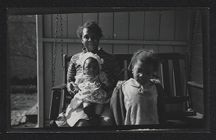 African American woman with children